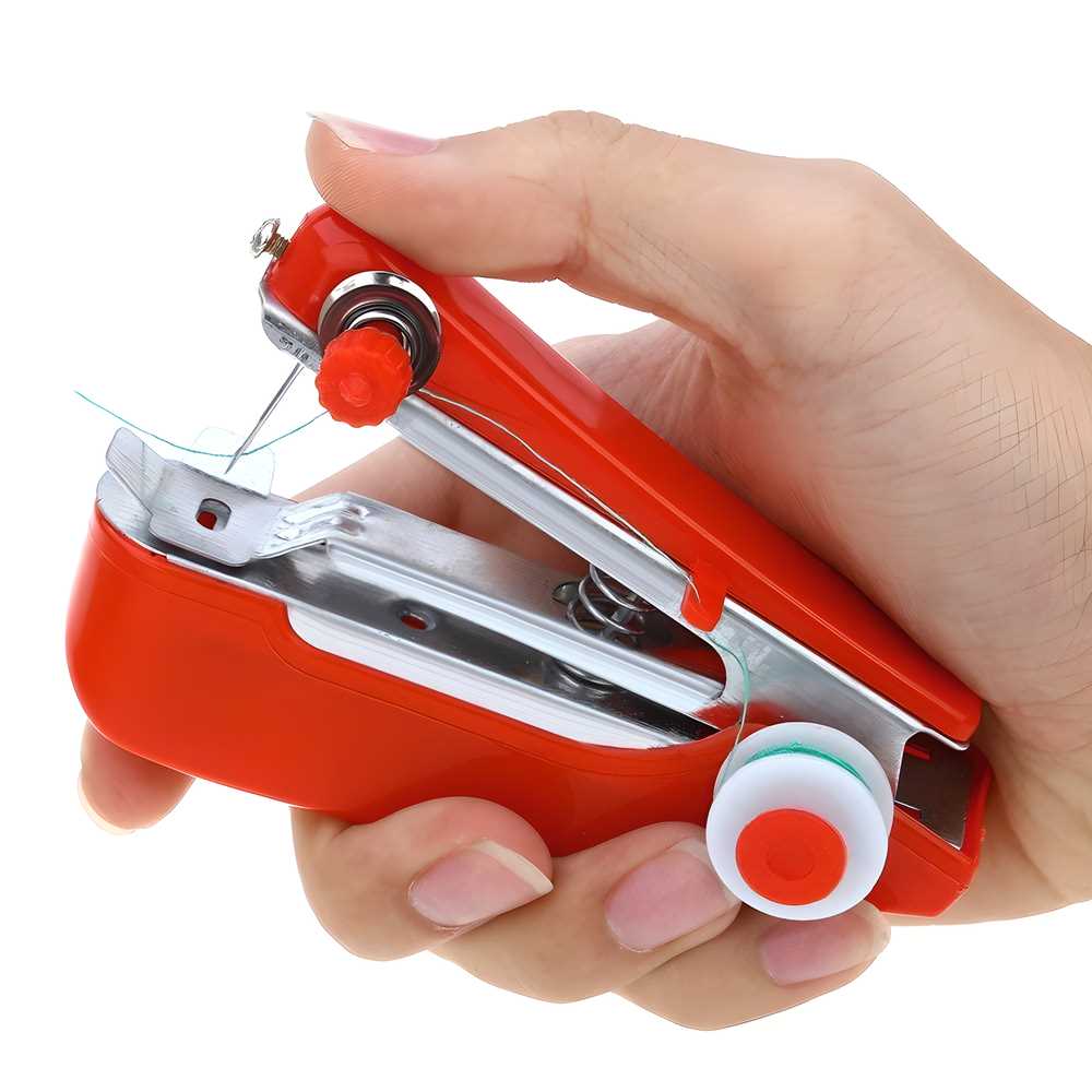 Portable Handheld Sewing Machine – Mini Stapler Style, Compact & Efficient