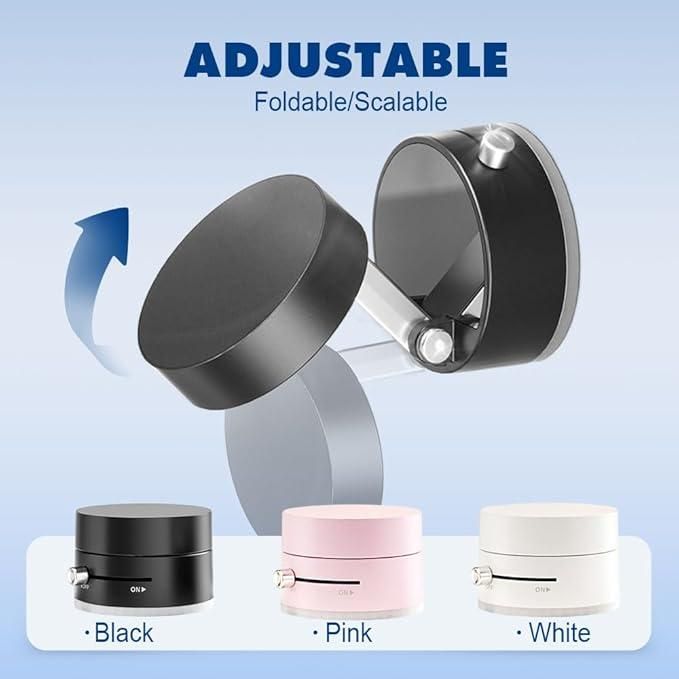 Foldable 360° Magnetic Vacuum Suction Phone Holder